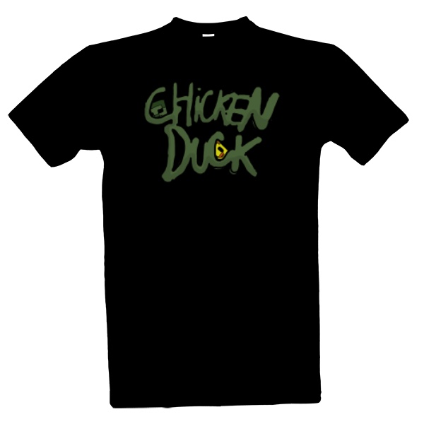 Tričko s potiskem Chicken Duck Triko